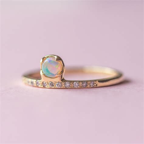 Mira Opal Ring Size 5 Hikaru Furuhashi