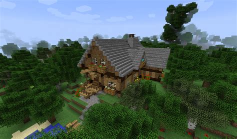 Forest House Minecraft Map