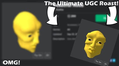 Maybe you would like to learn more about one of these? BEAUTIFUL NOOB UGC ROAST | Roblox - YouTube