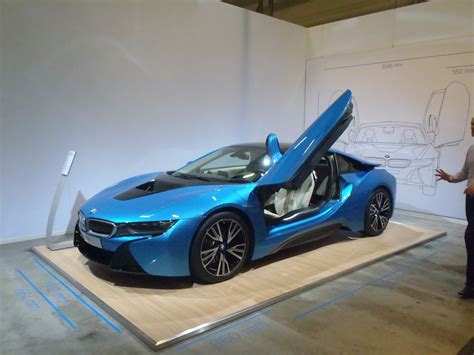 Bmw I8 In Protonic Blue Bmw I8 Bmw Luxury Cars