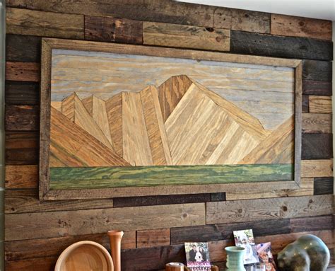 Amazing posters & prints across a huge range of themes. Wood Wall Art Mountain Wall Art Wood Mountain Art Wood ...