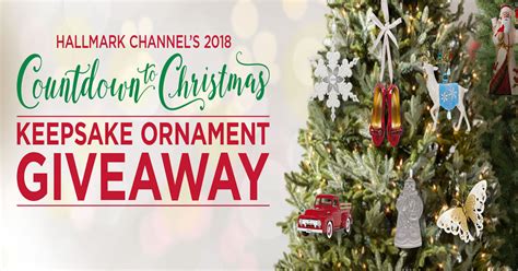 Hallmark Channels Countdown To Christmas Keepsake Ornament Giveaway