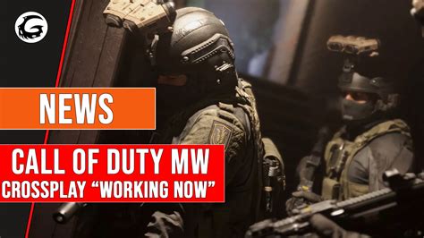 Crossplay Is Working Now For Call Of Duty Modern Warfare Gaming