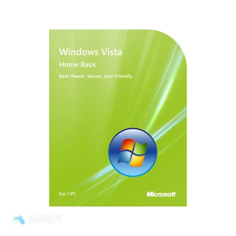 Windows Vista Home Basic Always Software