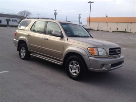 Find Used 2003 Toyota Sequoia Sr5 Suv Leather 3 Row In Fort Worth