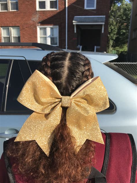Cute Cheer Hairstyles With Bow Artofit