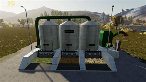 Forage Mixing Station Fs19 Mod Mod For Landwirtschafts Simulator 19