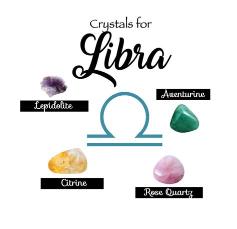Libra Crystal Collection Rose Quartz Green Aventurine Lepidolite