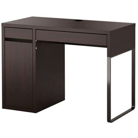 Ikea Micke Desk Black Brown 6210141423108