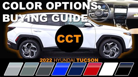 2022 Hyundai Tucson Color Options Buying Guide Youtube