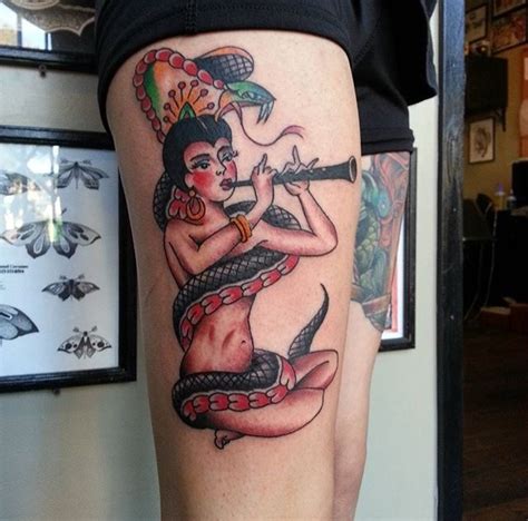 Tattoosorg — Sailor Jerry Snake Charmer Design Done By