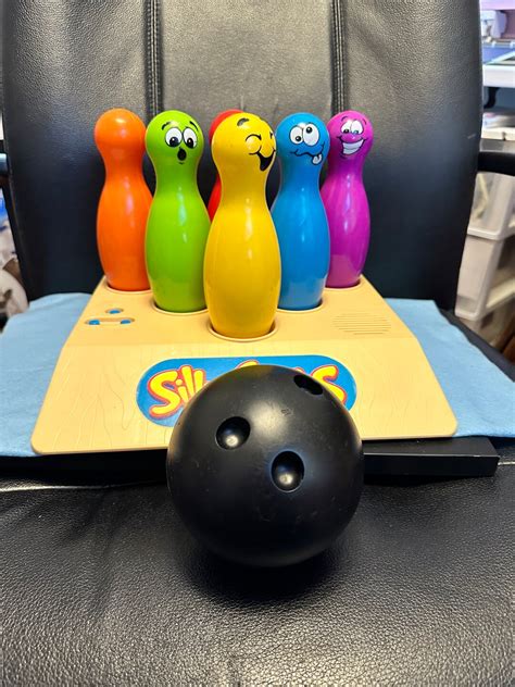 Vintage Silly 6 Pins Wobble Bowling Game Complete Milton Etsy