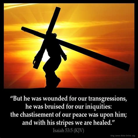 I Love The Bible But He Was Wounded For Our Transgressions He Was