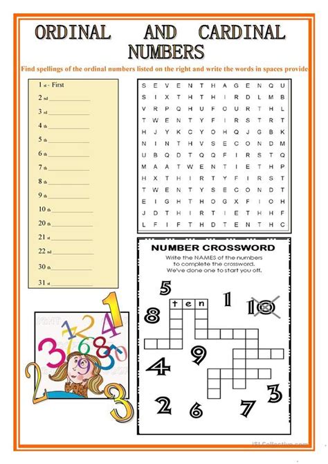 ️cardinal Ordinal Numbers Worksheet Pdf Free Download