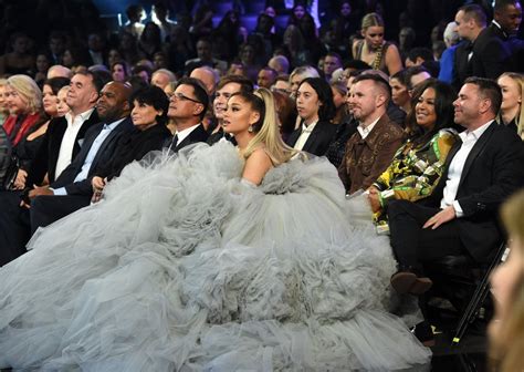 Ariana Grandes Dress At The 2020 Grammy Awards Popsugar Fashion Photo 41