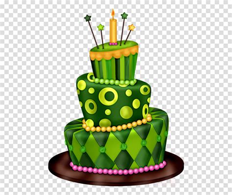 Green Cake Cliparts Birthday Cakes Clip Art Png Transparent Png