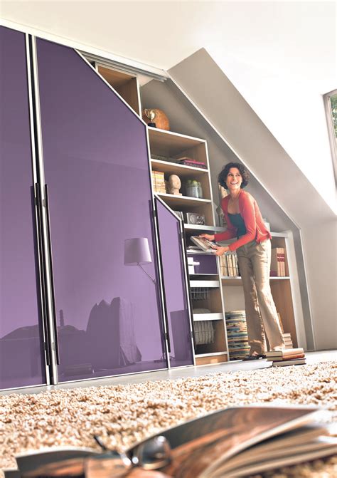 Height can be cut to size to follow the line of a loft ceiling. Sloping Ceiling Wardrobe Sliding Door Wardrobe | Sliding ...