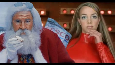 tesco s naughty new christmas advert is set to britney spears oops i did it again youtube