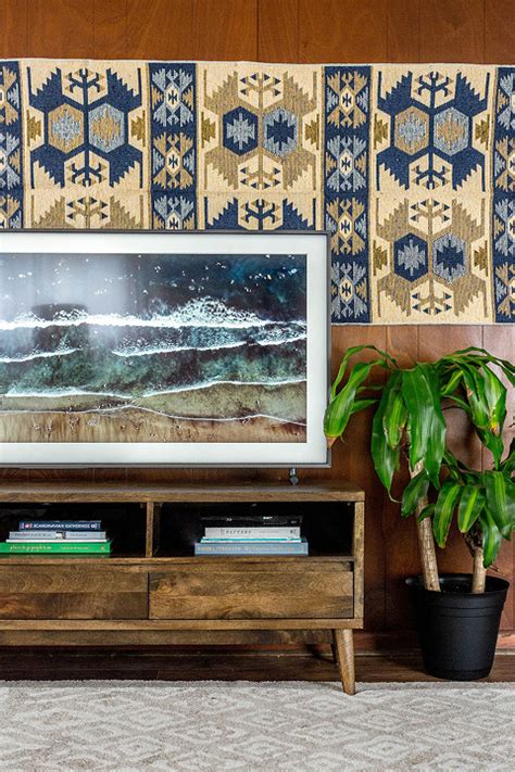 How To Make A Tv Blend In With Your Decor Dream Green Diy