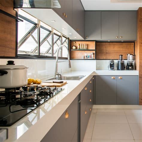 Cozinha Cinza 50 Dicas E Inspirações Para Acertar No Projeto Kitchen Furniture Design