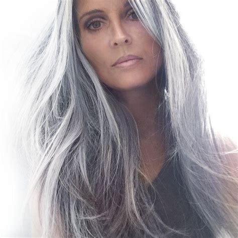 15 Inspirations Long Hairstyles For Gray Hair