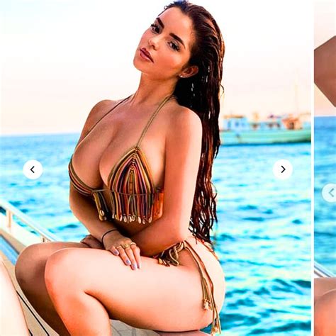 Demi Rose Puts On An Eye Popping Display As She Poses In A Multi