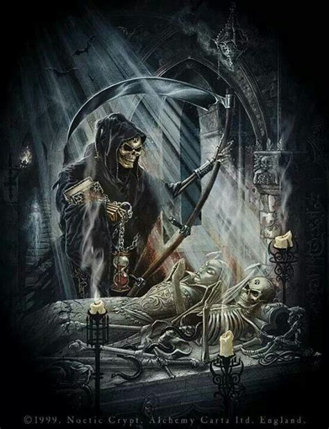 Pin De Mon† Amour En Grimm Reaper Imagenes De Santa Muerte Arte Sobre La Muerte Tatuajes De