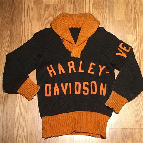Small harley davison lightweight sweater. 134 best Vintage Harley Davidson Sweater images on ...