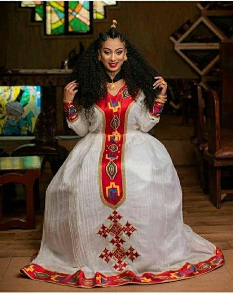 Handwoven Traditional Dress Ethiopian Traditional Dresseritrean Dress