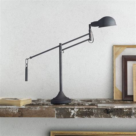 By globe electric (58) esquire 19 in. Unique Table Lamps - Elmore Small Desk Lamp With Shade