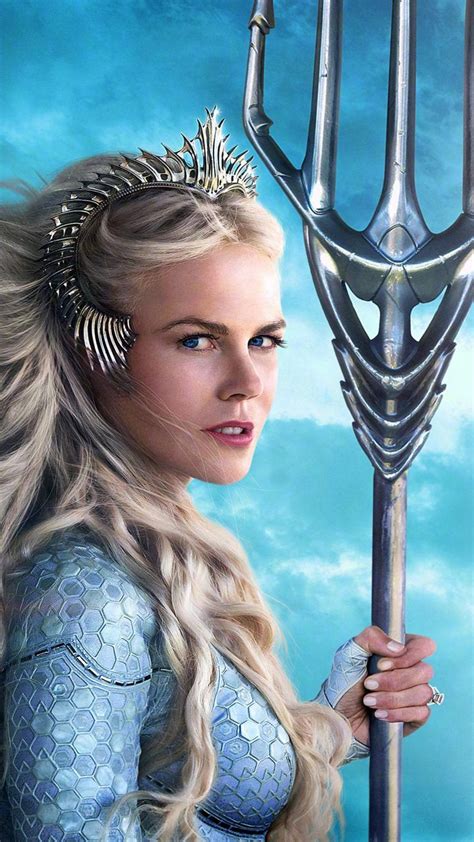 Nicole Kidman As Queen Atlanna In Aquaman 2018 4k Ultra Hd Mobile