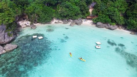 The Best Private Beach On Boracay Balinghai Youtube