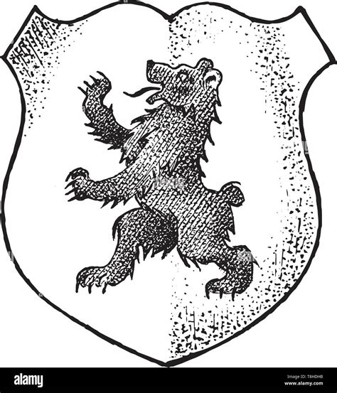 Medieval Bear Symbol