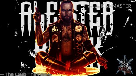 Wwenxt Aleister Black Exit Root For All Evil Theme 2017 Youtube