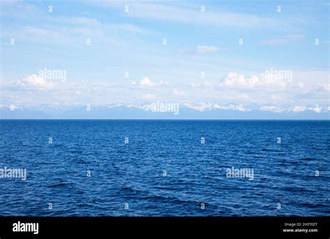 View Of The Lake Baikal Siberia Russia Stock Photo Alamy