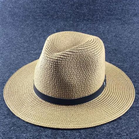Summer Floppy Straw Jazz Sun Hat Panama Beach Hats For Men Womenvogue