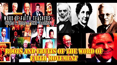The Roots And Fruits Of The Word Of Faith Movement Cult Youtube