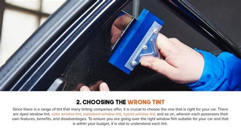 6 Common Mistakes To Avoid When Tinting Your Car Window