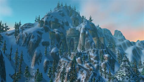 The Gates Of Ironforge World Of Warcraft Dwarven City Warcraft
