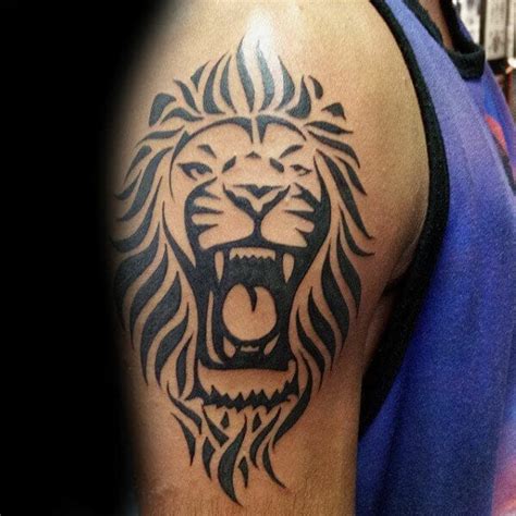 16 Tribal Lion Tattoo Designs Petpress