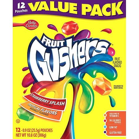 See more of gushers on facebook. Betty Crocker Fruit Gushers Variety Pack 12 ct in 2019 | Fruit gushers, Snacks, Fruit snacks