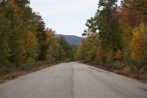 Rural Paved Road In The Fall Free Nature Stock