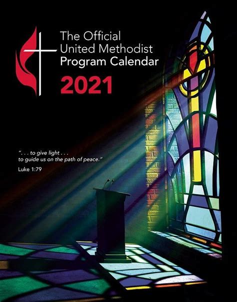 United Methodist Paraments Schedule Photo Calendar Template 2022