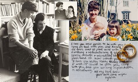 Sylvia Plaths Adoring Note To Husband Ted Hughes Among Trove Of Writer