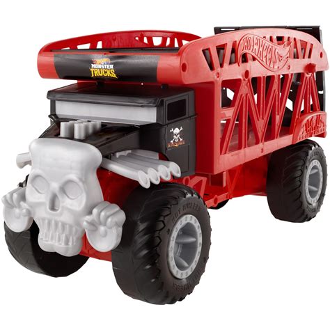 Hot Wheels Monster Truck Bone Shaker Monster Mover Vehicle Walmart