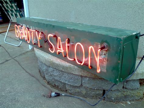 Vintage Beauty Salon Neon « Obnoxious Antiques