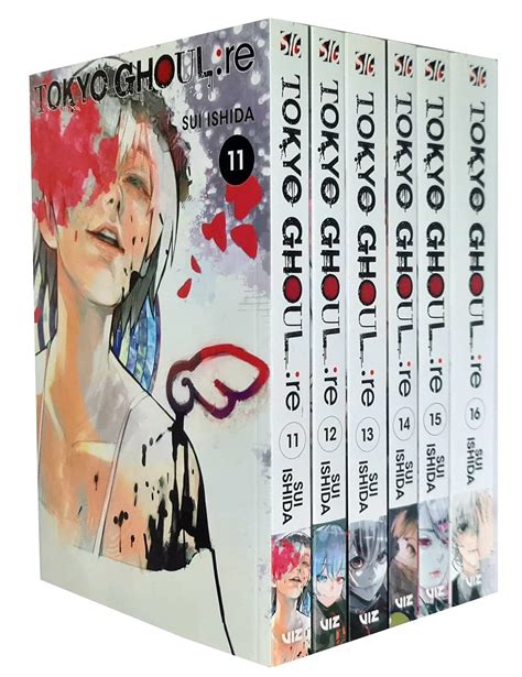 Tokyo Ghoul Re Series Volume 11 16 Collection 6 Books Set By Sui Ishida
