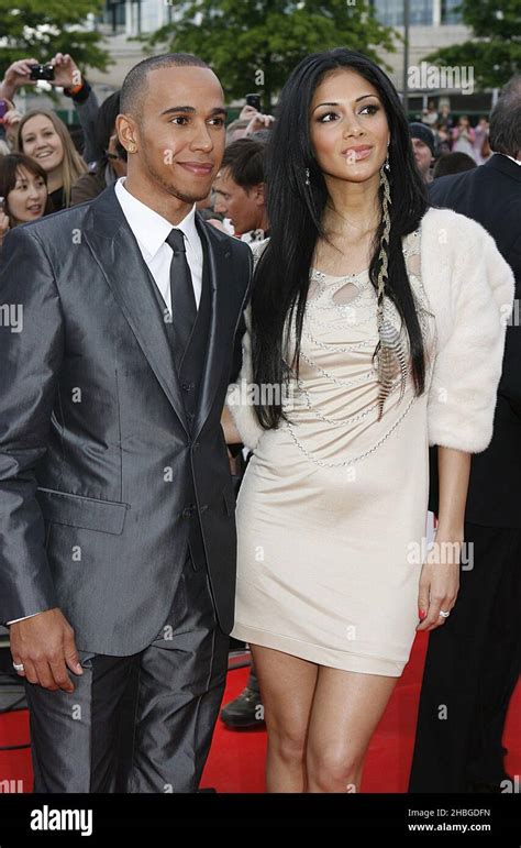 Lewis Hamilton And Nicole Scherzinger Arriving For The 2011 National