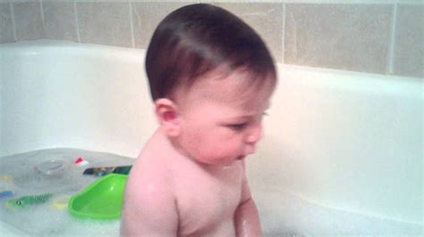 Baby Playing In Bathtub Youtube