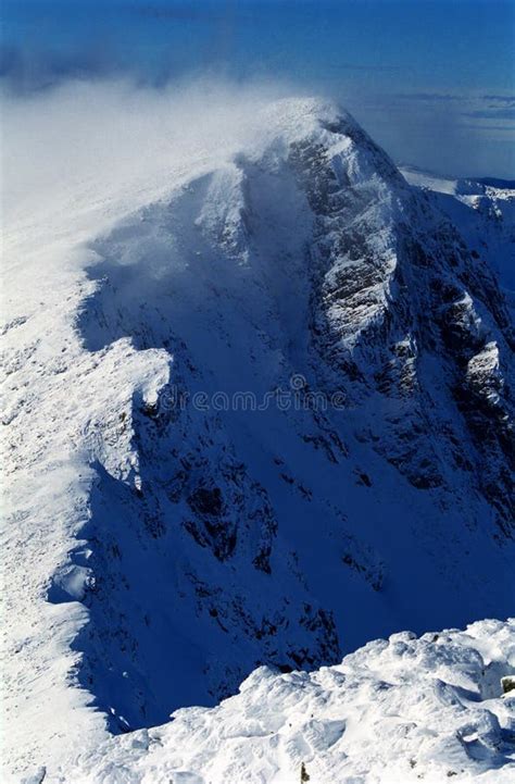 Windy Mountain Stock Photo Image Of Ridge Adventure